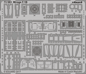 Eduard SS583 Mirage F.1B SPECIAL HOBBY 1/72 – immagine 2