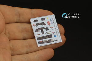 Quinta Studio QD48314 Fw 190A-3 3D-Printed &amp;amp; colored Interior on decal paper (Tamiya) 1/48 – Bild 3