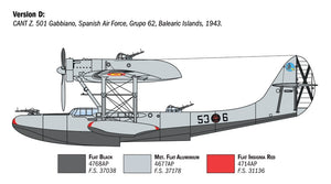 Italeri 0112 CANT Z.501 Gabbiano 1/72 – Bild 10