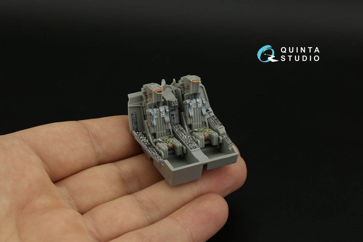 Quinta Studio QD48372 A-6A 3D-Printed &amp;amp; colored Interior on decal paper (Kinetic) 1/48 – image 8