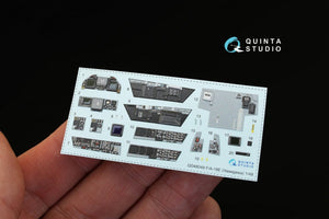 Quinta Studio QD48049 F/A-18E 3D-Printed &amp;amp; colored Interior on decal paper (for Hasegawa kit) 1/48 – image 8