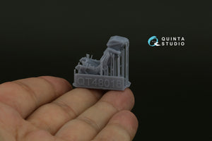 Quinta Studio QD+48480 Su-17M4/Su-22M4 3D-Printed &amp;amp; colored Interior on decal paper (Hobby Boss) (with 3D-printed resin parts) 1/48 – image 6