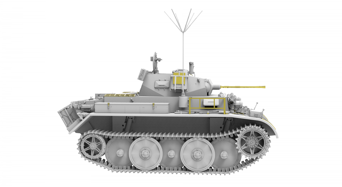 Border Model BT-018 Pz.Kpfw.II Ausf.L Luchs Late Production 1/35 – Bild 3