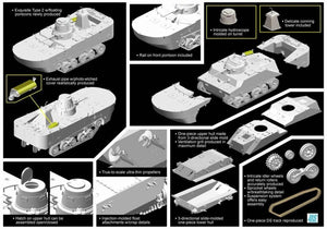 Dragon 7485 IJN Type 2 Ka-Mi w/Floating Pontoon Amphibious Tank 1/72 – image 2
