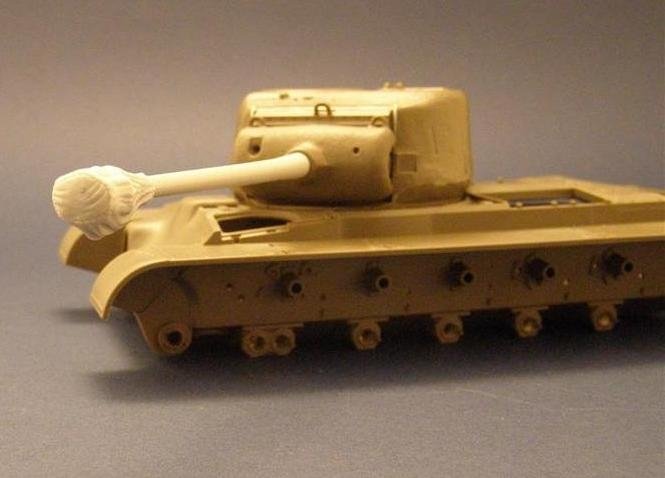 Panzer Art RE35-057 M3 Barrel with canvas cover for M26 “Persching” tank 1/35 – Bild 3