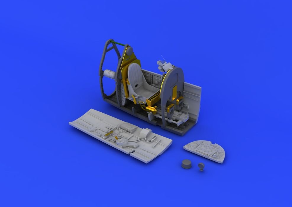 Eduard 648199 Spitfire Mk. VIII cockpit 1/48 (EDUARD) – Bild 3