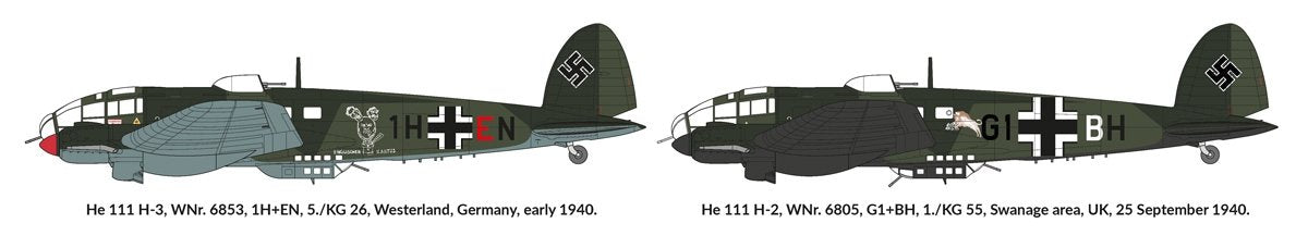 Hobby 2000 72048 Heinkel He-111H-2/H-3 Western Front 1940 1/72 – image 2