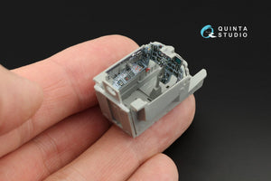 Quinta Studio QD48093 MiG-29 (9-13) 3D-Printed &amp;amp; colored Interior on decal paper (for GWH ) 1/48 – Bild 3