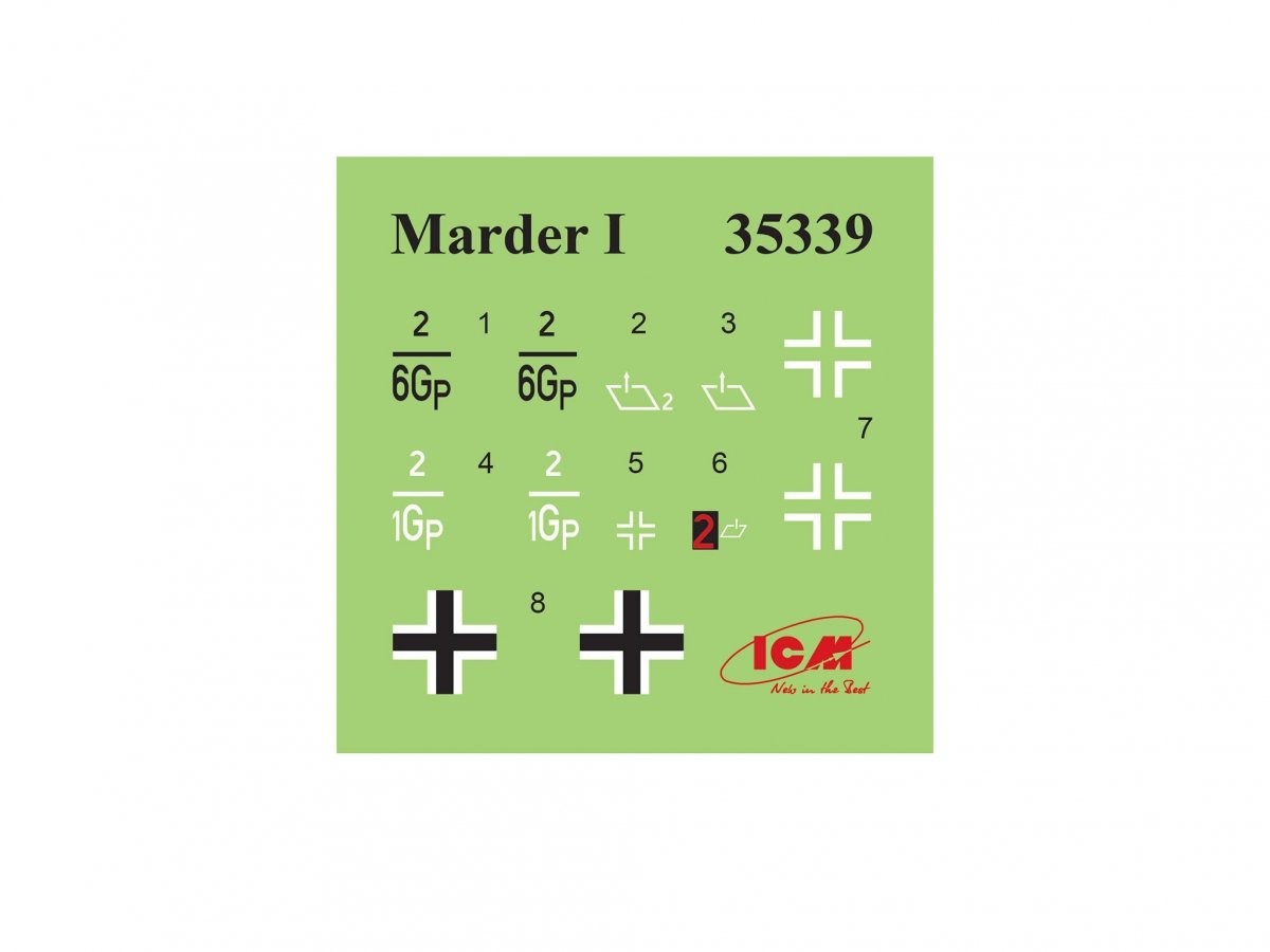ICM 35339 Marder I on FCM 36 base 1/35 – imagen 6
