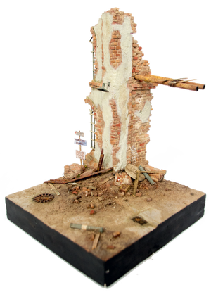 RT-Diorama 35301 Diorama-Base: Stalingrad corner 1/35 – Bild 3