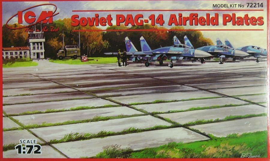 ICM 72214 Plaques d'aérodrome soviétiques PAG-14 (1/72)