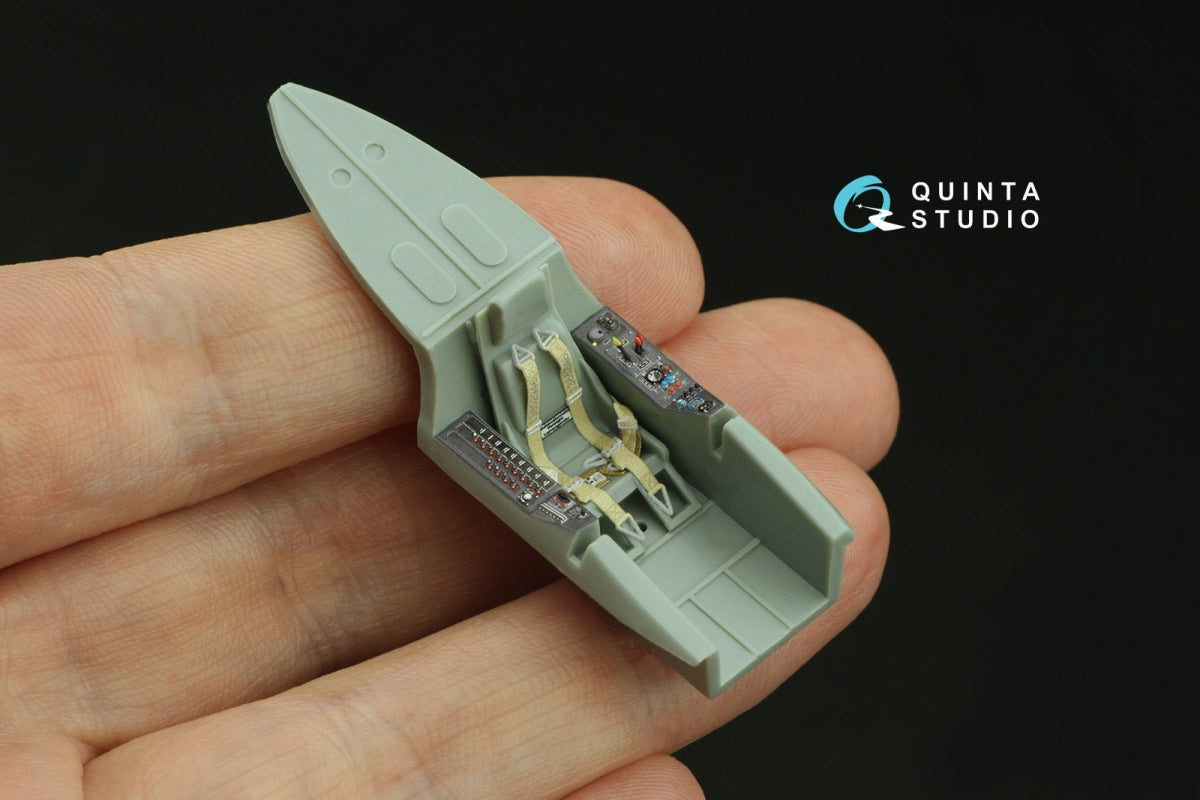 Quinta Studio QD48499 Ta 183 3D-Printed &amp;amp; colored Interior on decal paper (Academy) 1/48 – image 6