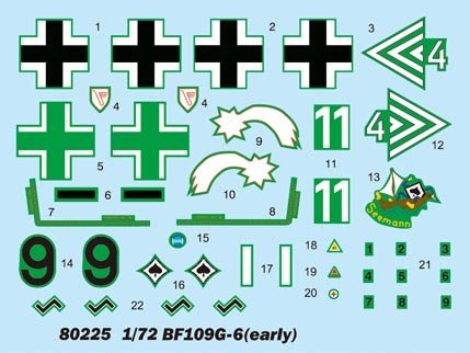 Hobby Boss 80225 Bf109 G-6 (early) 1/72 – Bild 3