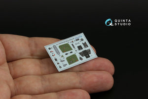 Quinta Studio QD72048 P-39N 3D-Printed &amp;amp; colored Interior on decal paper (RS Models) 1/72 – imagen 6