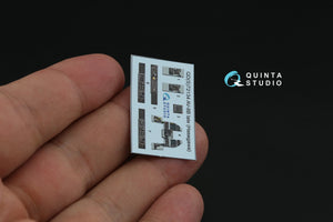 Quinta Studio QDS-72134 AV-8B late 3D-Printed colored Interior on decal paper (Hasegawa) (small version) 1/72 – obrázek 4