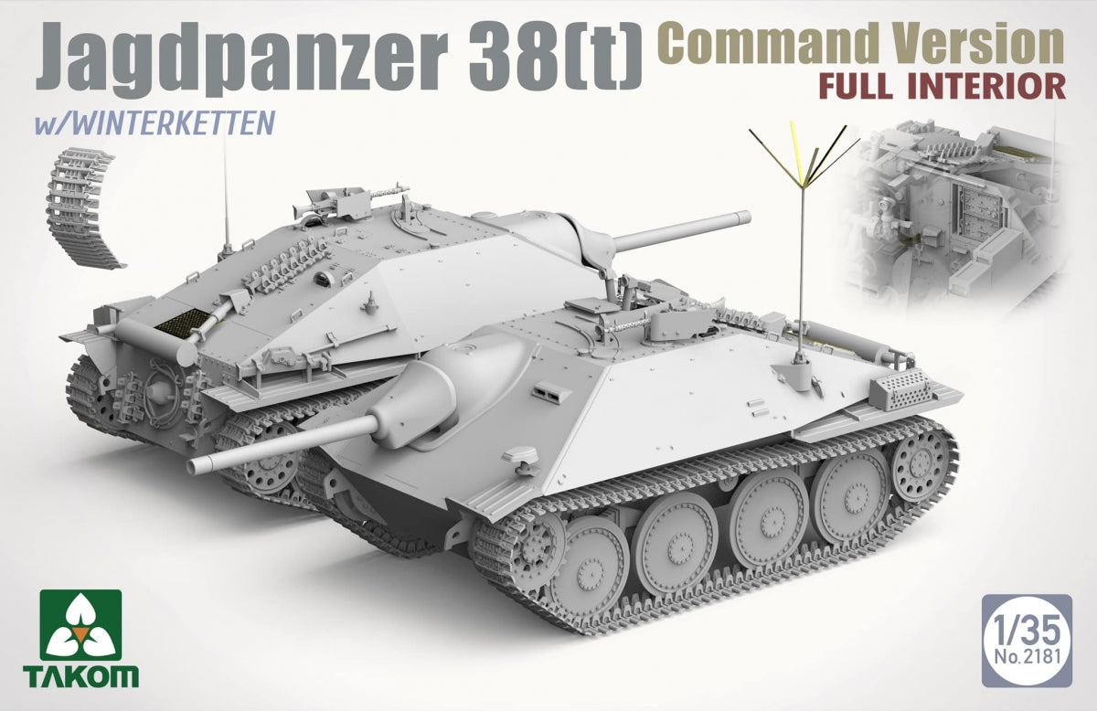 Takom 2181 Jagdpanzer 38(t) Command Version full interior 1/35 – image 2
