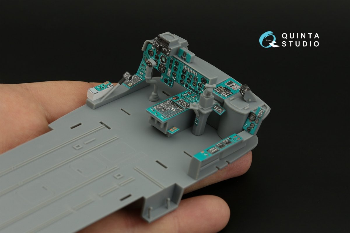 Quinta Studio QDS-35077 Ka-29 3D-Printed &amp;amp; colored Interior on decal paper (Trumpeter) (Small version) 1/35 – image 2