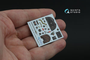Quinta Studio QD35133 Spitfire Mk. Vb 3D-Printed colored Interior on decal paper (Border model) 1/35 – obrázek 7