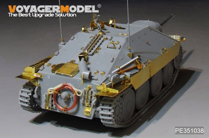 Voyager Model PE351038A WWII German Sd.Kfz.138/2 Hetzer Tank Destroyer Middle Version（B ver include Gun Barrel）（For DRAGON 6037 6066 9148）1/35 – image 3