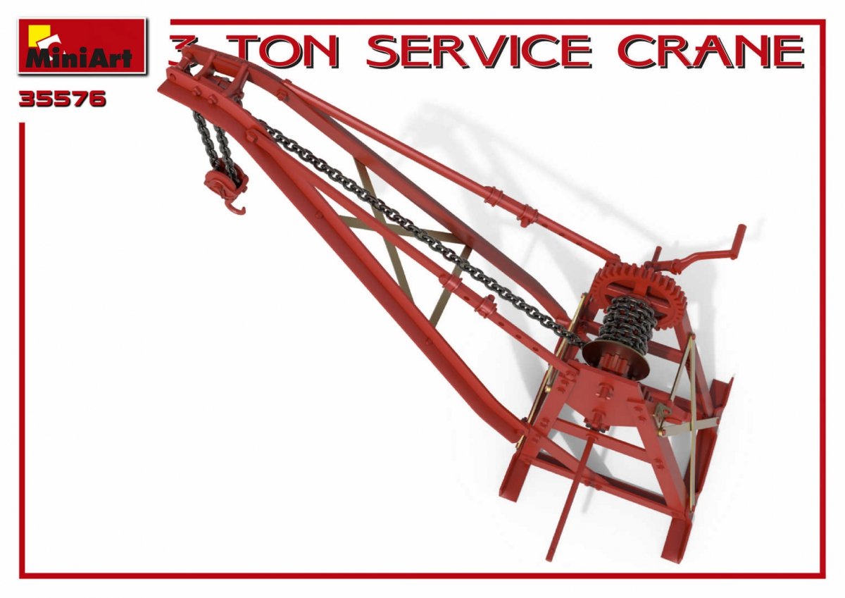 MiniArt 35576 3 TON SERVICE CRANE 1/35 – Bild 7