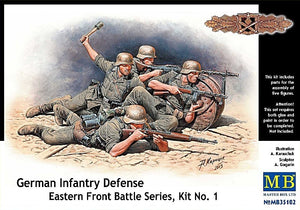 Master Box 35102 German Infantry Defense Eastern Front Battle Series, Kit No.1 (1/35)