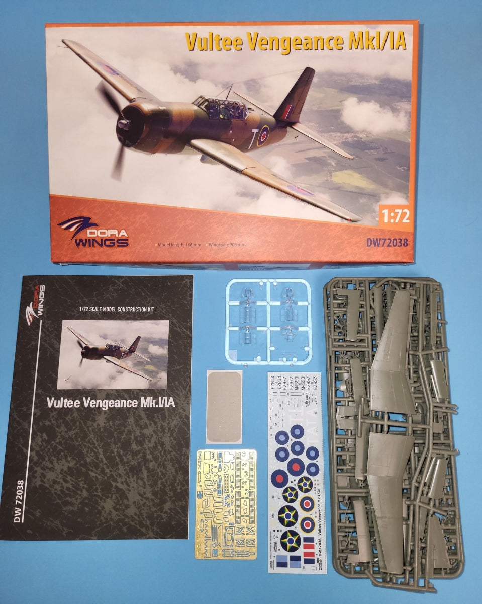 Dora Wings 72038 Vultee A-31 Vengeance 1/72 – zdjęcie 2