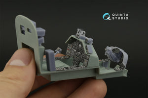 Quinta Studio QD+35121 AH-1W 3D-Printed colored Interior on decal paper (Academy) (with 3D-printed resin parts) 1/35 – image 11
