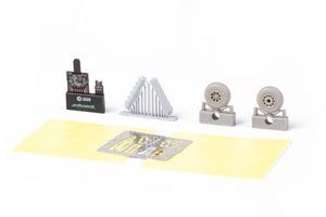 Eduard 674039 P-51D exhaust stacks w/ fairing LööKplus TAMIYA 1/72