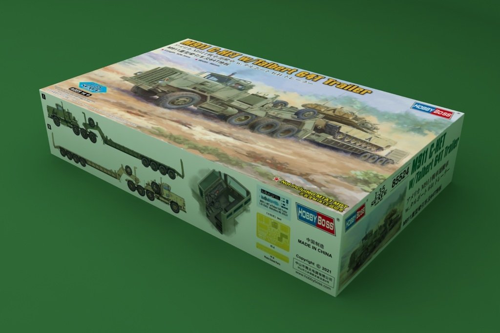 Hobby Boss 85524 M911 C-HET w/ Talbert 64T Trailer 1/35 – image 2