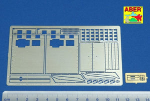Aber 16005 Rear fenders for Tiger I, Ausf.E - Early version 1/16 – image 2