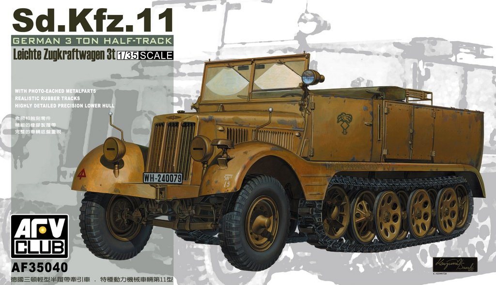 AFV Club 35040 Sd.Kfz.11 1/35