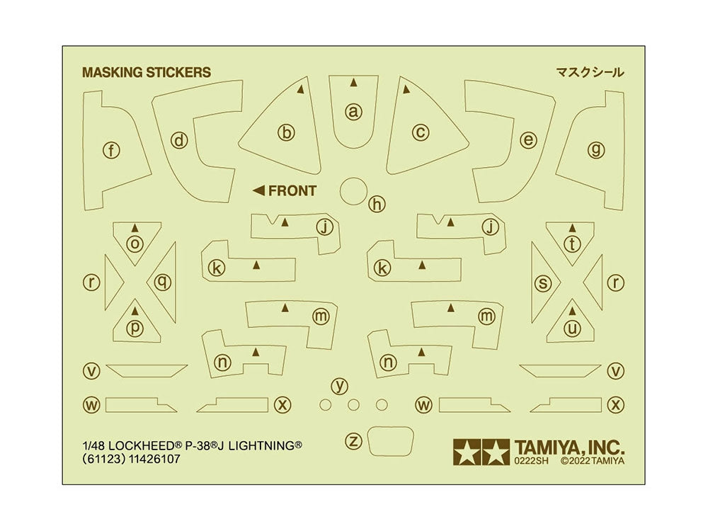 Tamiya 61123 Lockheed P-38J Lightning 1/48 – image 17