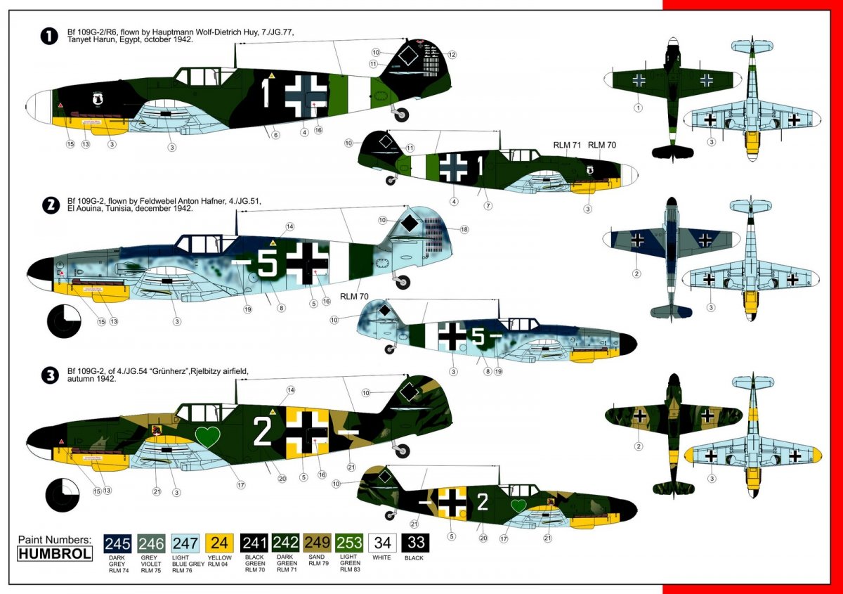 Maquette AZ AZ7466 Messerschmitt Bf-109G-2 Gustav précoce (1/72) – image 2