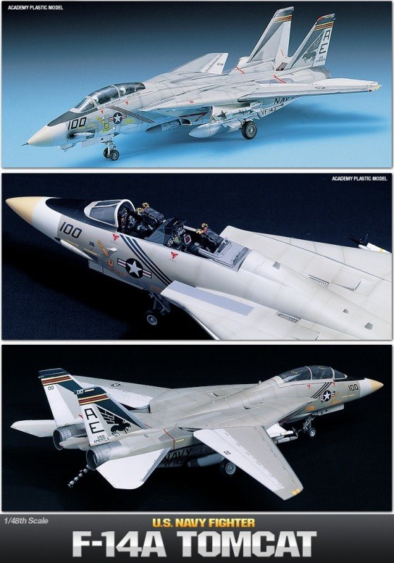 Academy 12253 F-14A TOMCAT 1/48 – Bild 3