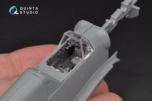 Quinta Studio QD48103 Bf 109G-6 3D-Printed &amp;amp; colored Interior on decal paper (for Tamiya kit) 1/48 – obrázek 5