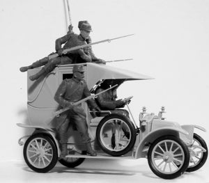 ICM 35705 French Infantry on the march (1914) (4 figures) 1/35 – zdjęcie 3