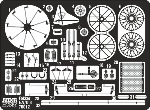 Arma Hobby 70012 Fokker EV Expert Set 1/72 – image 5
