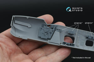 Quinta Studio QT48130 Fairey Barracuda Pilot's Cockpit (Trumpeter) 1/48