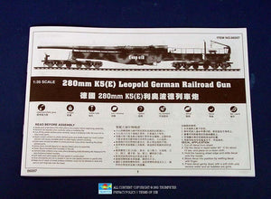 Trumpeter 00207 German 280mm K5(E)leopold 1/35 – Bild 12