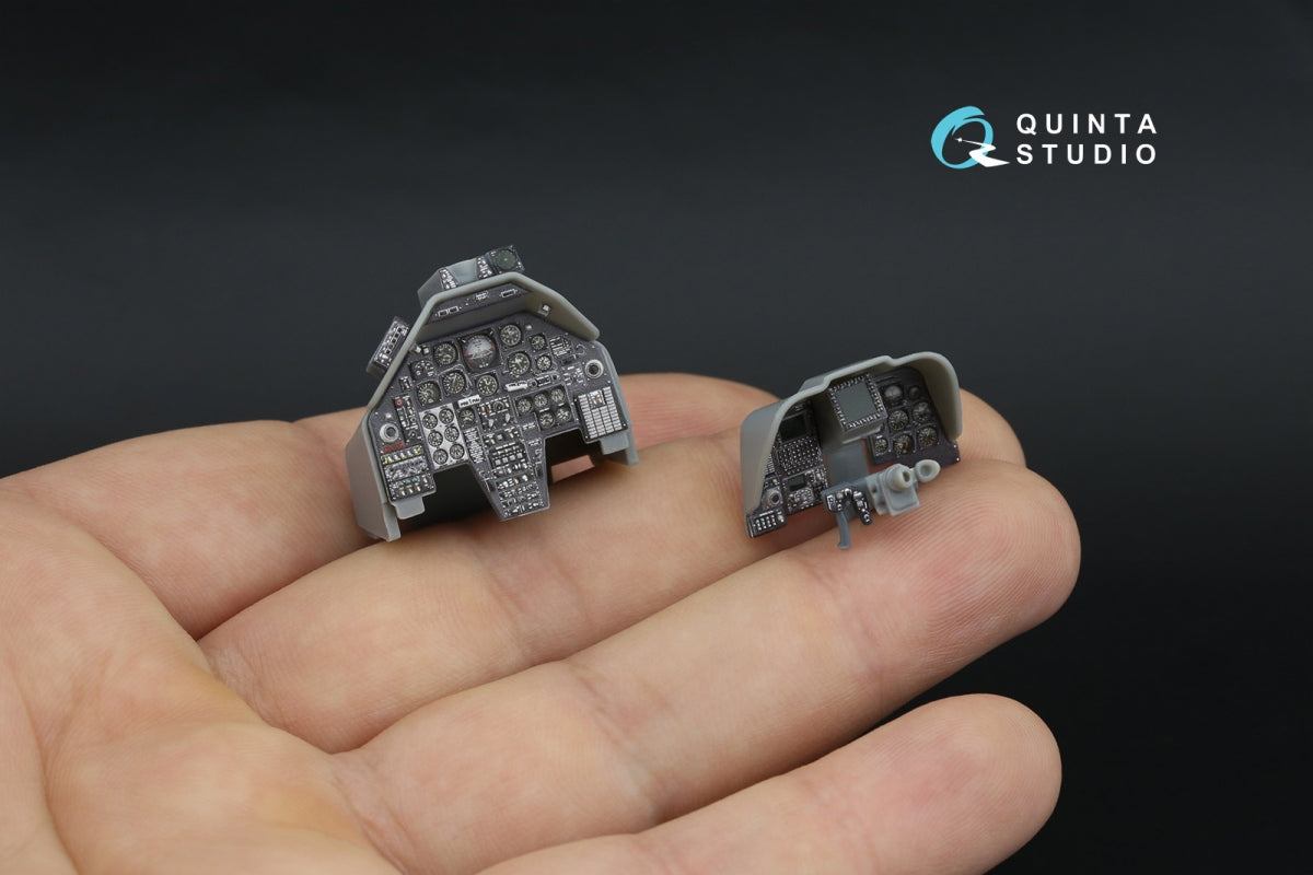 Quinta Studio QD+35153 AH-1W 3D-Printed &amp;amp; colored Interior on decal paper (Trumpeter) (with 3D-printed resin parts) 1/35 – image 9