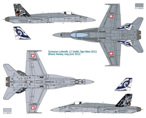 Italeri 1347 F/A-18 Hornet Tiger Meet 2012 1/72 – image 2