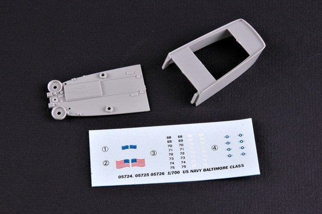 Trumpeter 05726 USS PITTSBURGH CA-72 1/700 – obrázek 5