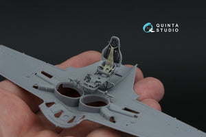 Quinta Studio QD48491 I-16 3D-Printed colored Interior on decal paper (for Zvezda kit) 1/48 – image 7