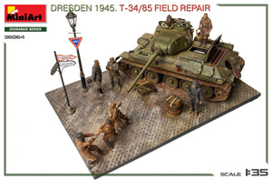 MiniArt 36064 Dresden 1945. T-34/85 Field Repair. BIG SET 1/35 – image 4