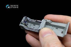 Quinta Studio QD48043 F/A-18 A++ 3D-Printed &amp;amp; colored Interior on decal paper (for Kinetic) 1/48 – Bild 5