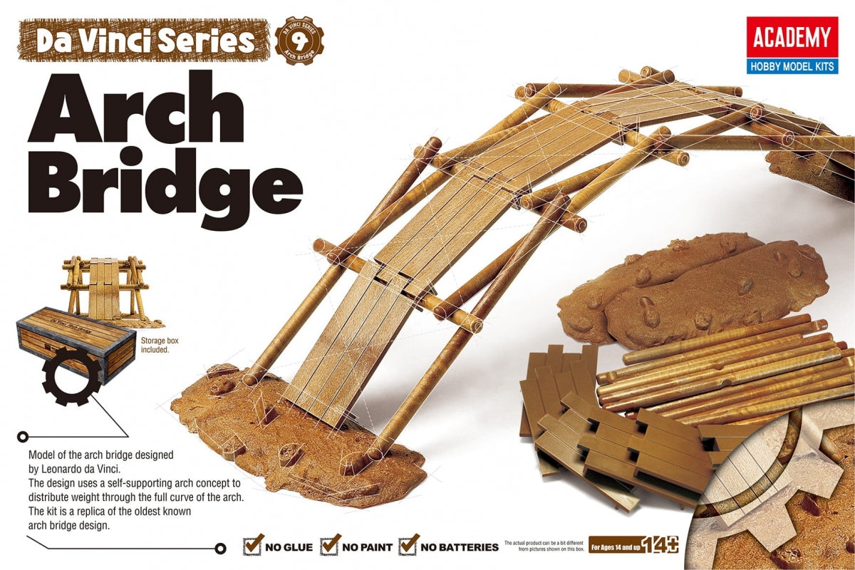 Academy 18153 da Vinci Arch Bridge