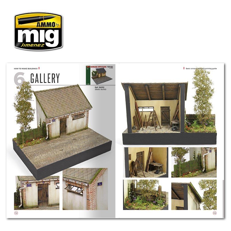 AMMO of Mig Jimenez 6135 HOW TO MAKE BUILDINGS. BASIC CONSTRUCTION AND PAINTING GUIDE (English) – image 6