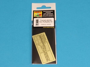 Jupes de tourelle Aber 72A06 pour PzKpfw IV 1/72 – image 6