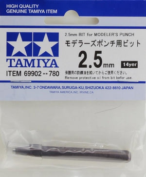 Tamiya 69902 Modeler&amp;#39;s Punch Bit - 2.5mm – image 2