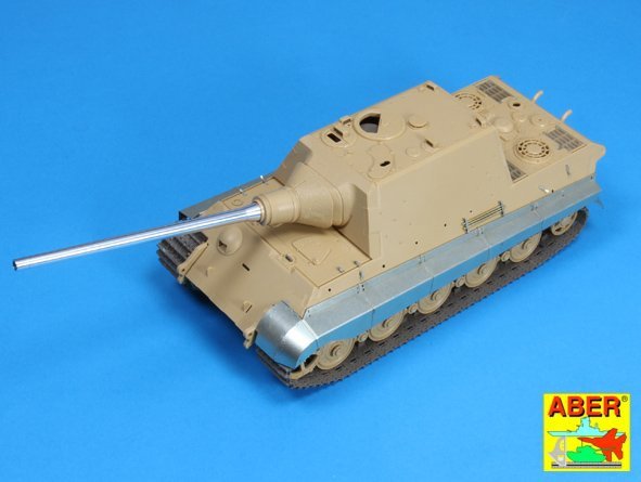 Aber 35L-084 128mm PaK 44 L/55 gun barrel for Sd.Kfz.186 Jagdtiger 1/35 – obrázek 6